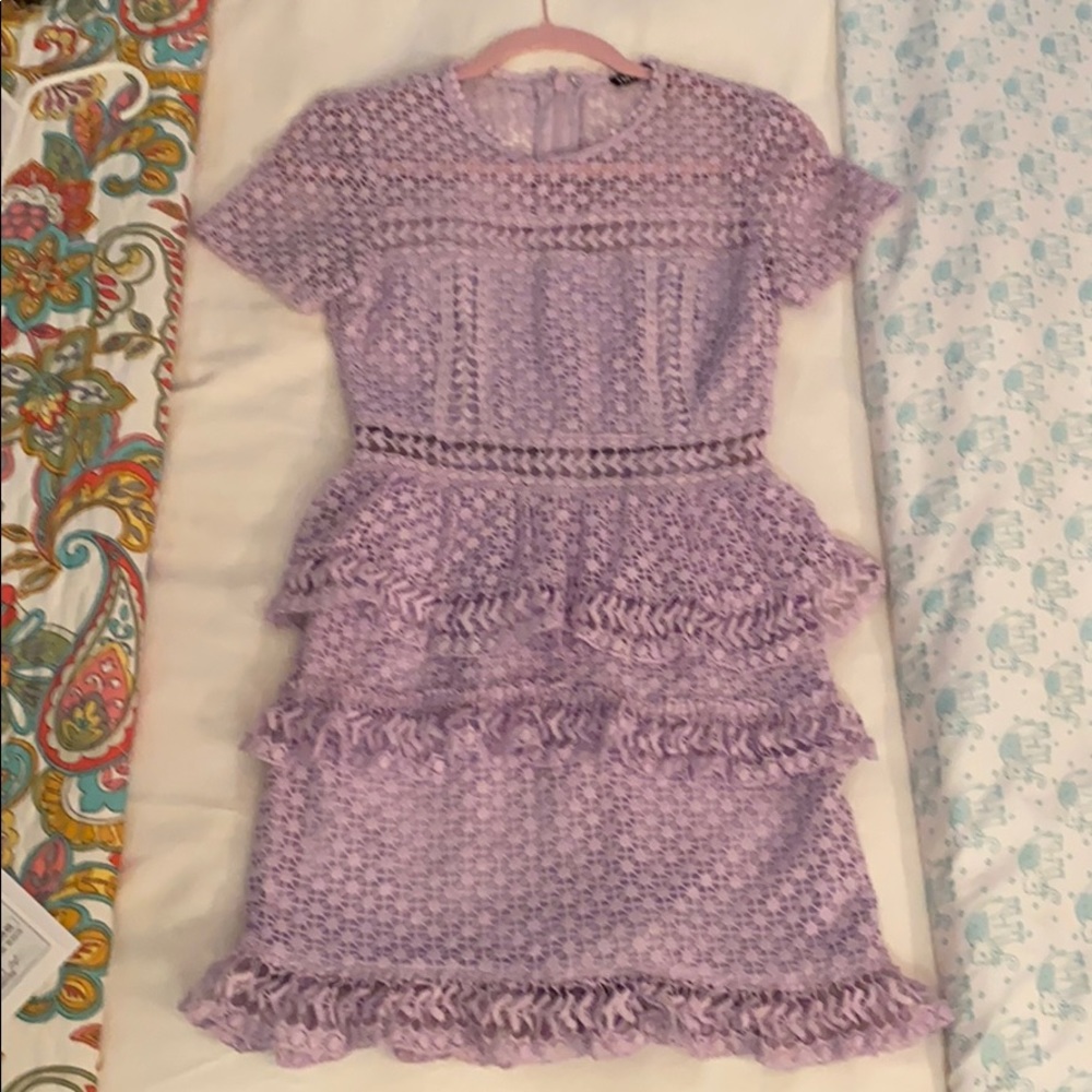 Delicate lace Ina dress
